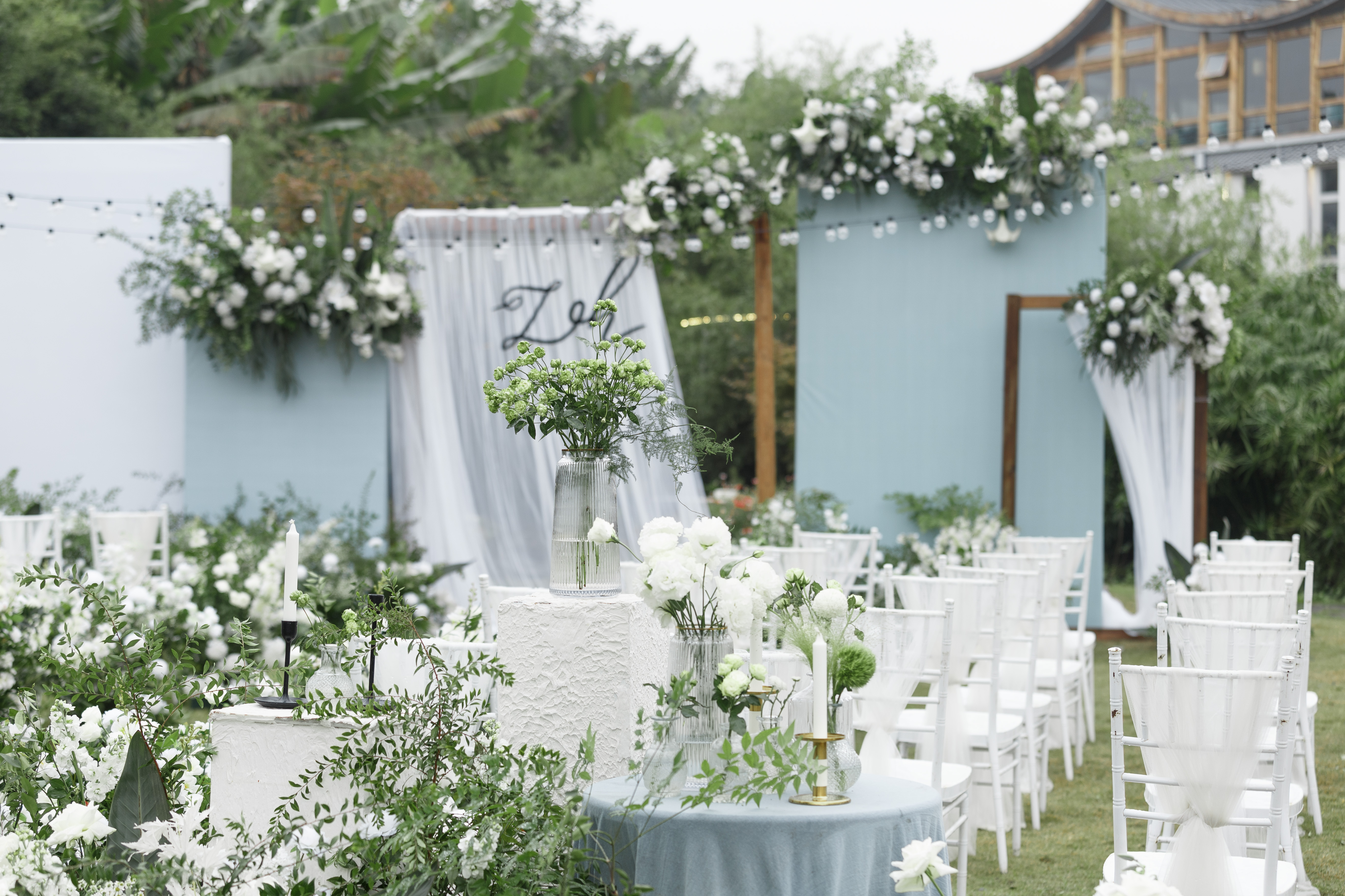 薄荷綠主題婚禮